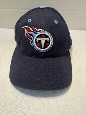 Vintage Tennessee Titans Hat Cap Snap Back Blue NFL Football Puma